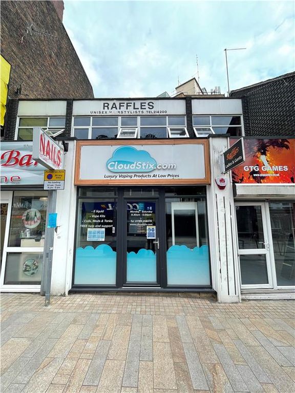 Retail premises to let in Piccadilly, Hanley, Stoke On Trent, Staffordshire ST1, £10,400 pa