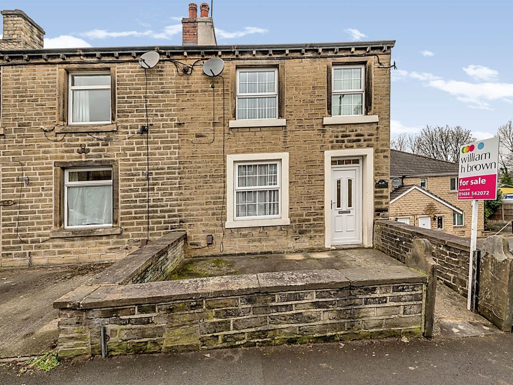 1 bed end terrace house for sale in Woodhead Road, Lockwood, Huddersfield HD4, £110,000