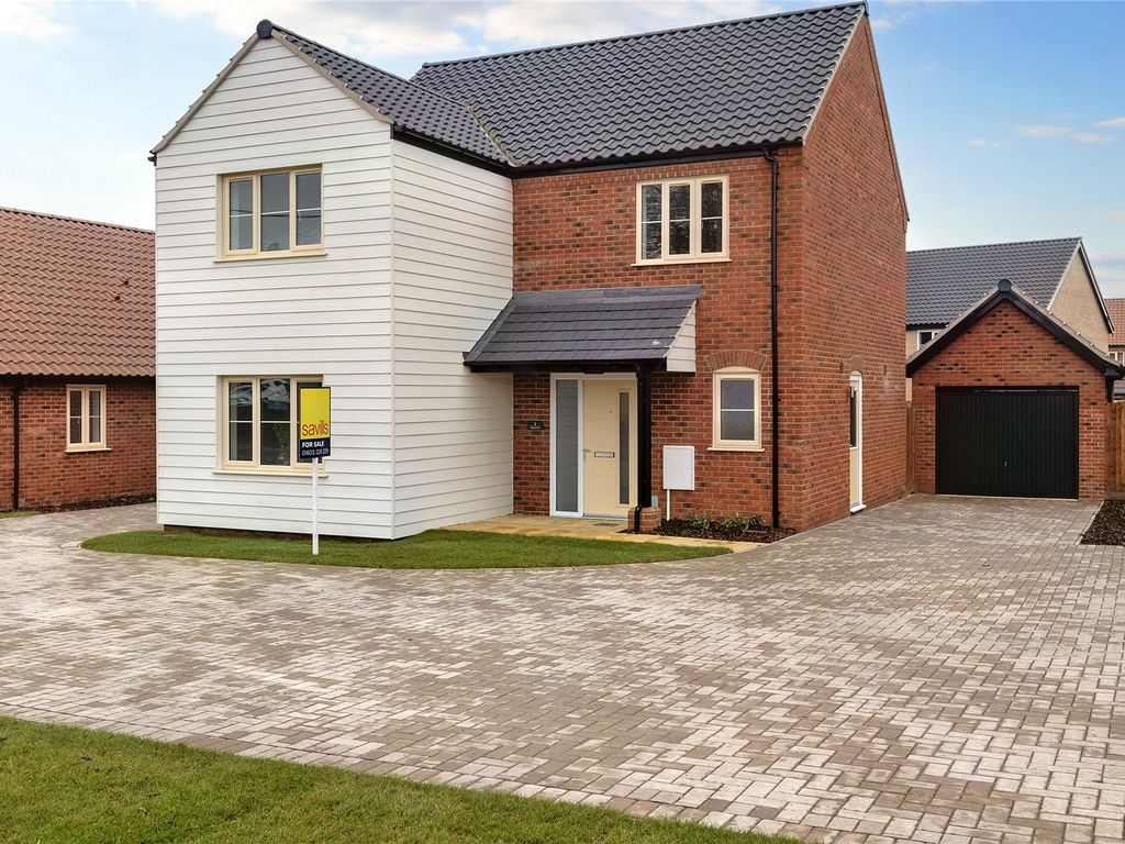 New home, 4 bed detached house for sale in Plot 22, Ellingham Green, Great Ellingham, Attleborough NR17, £385,000