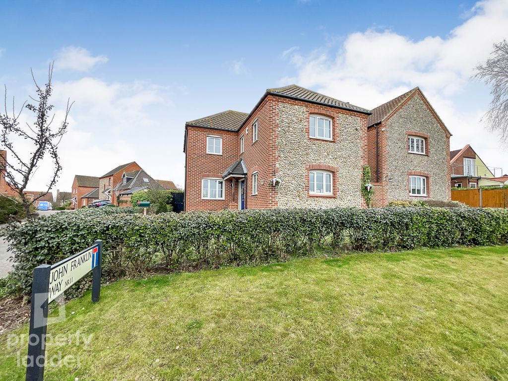 New home, 4 bed detached house for sale in John Franklin Way, Erpingham, Norwich NR11, £390,000