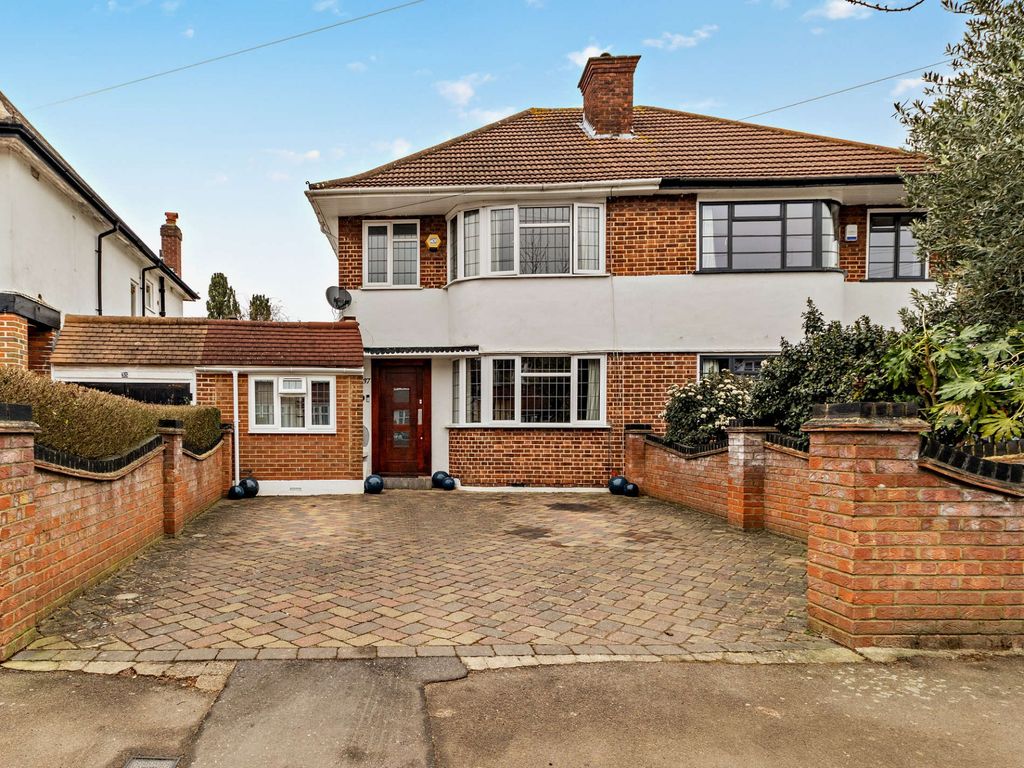 4 bed semi-detached house for sale in Cannonbury Avenue, Pinner HA5, £850,000