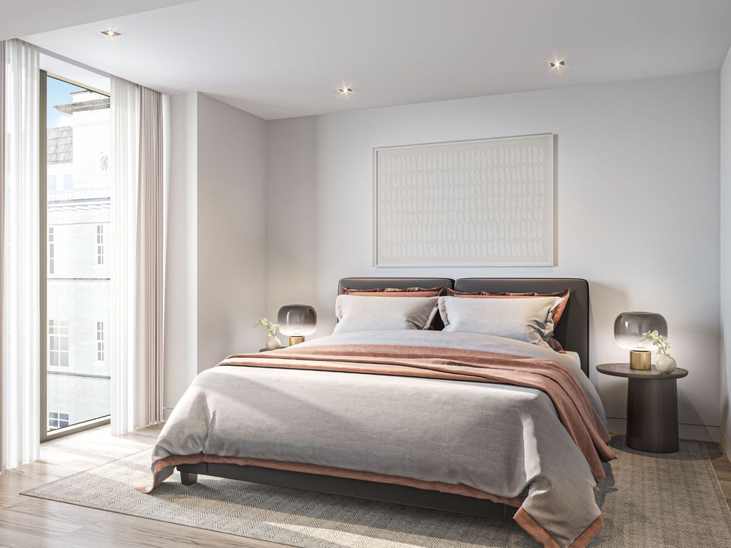 New home, 1 bed flat for sale in Great Portland Street, London, Greater London W1W, £1,500,000