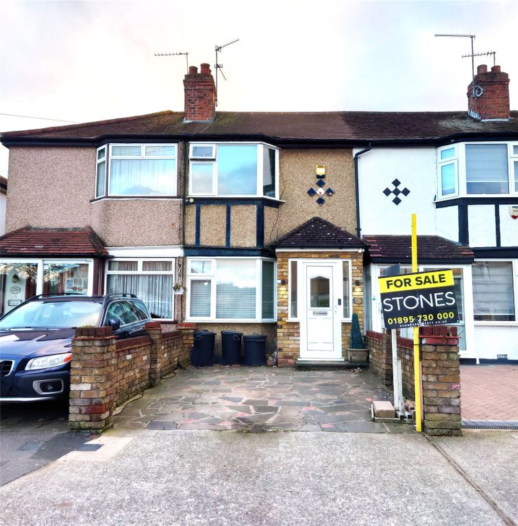2 bed terraced house for sale in Fredora Avenue, Hayes, Greater London UB4, £449,950