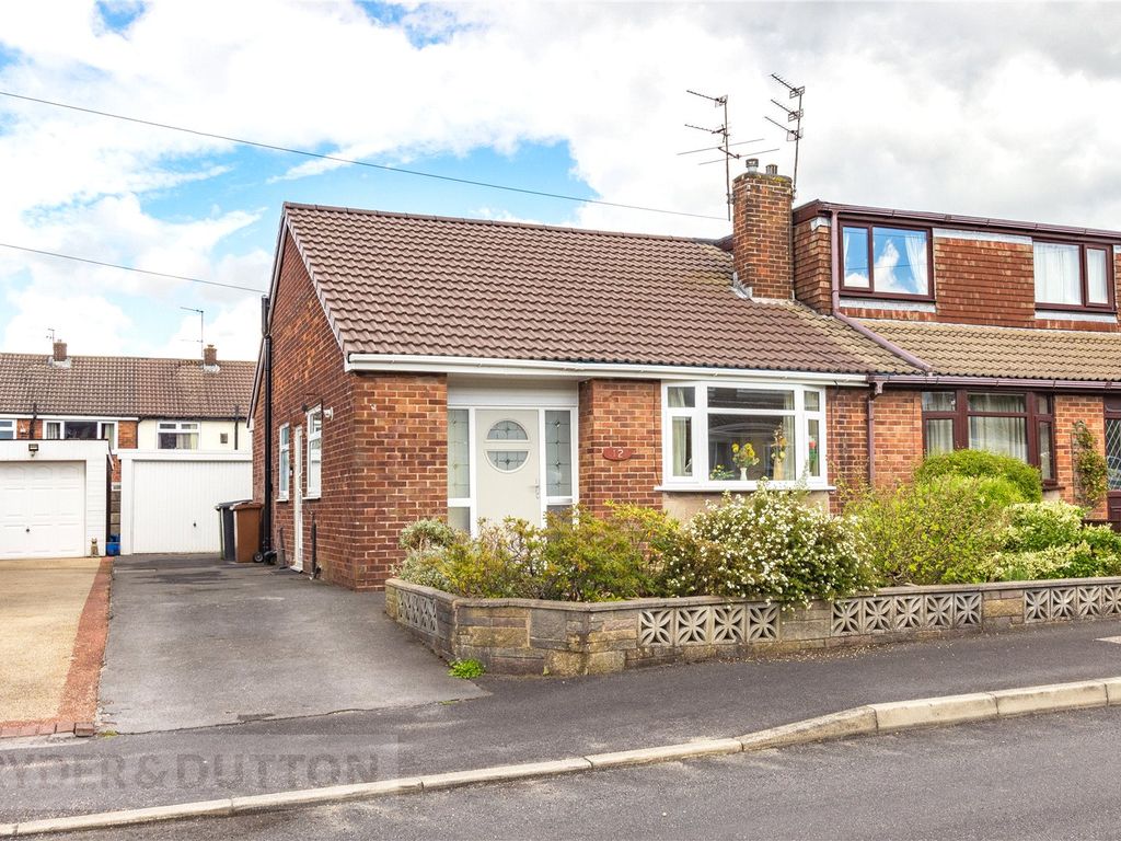 2 bed semi-detached bungalow for sale in Balmoral Avenue, Royton, Oldham OL2, £217,500