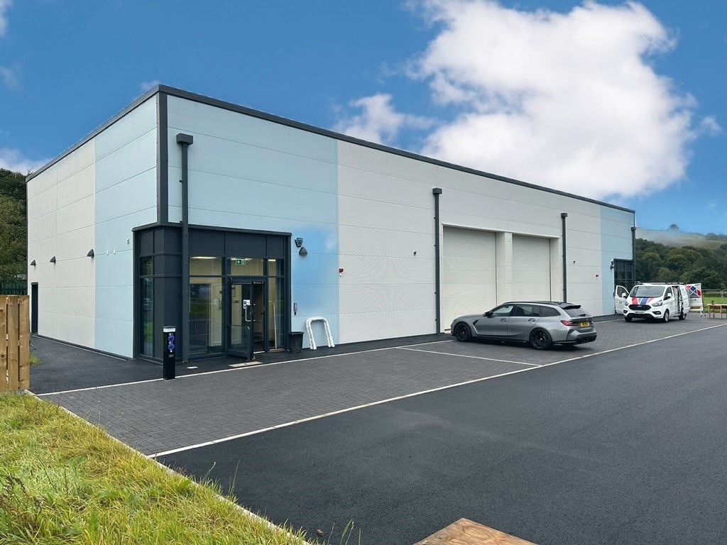 Industrial to let in Units C 2B & C 2C, Plot Treowain Enterprise Park, Forge Road, Machynlleth SY20, £20,910 pa