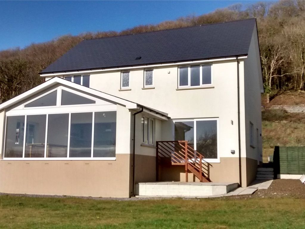New home, 4 bed detached house for sale in Dan Y Bryn, Pendine, Carmarthenshire SA33, £500,000