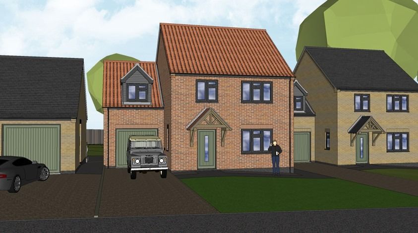 New home, 4 bed detached house for sale in School Road, Necton, Swaffham PE37, £450,000