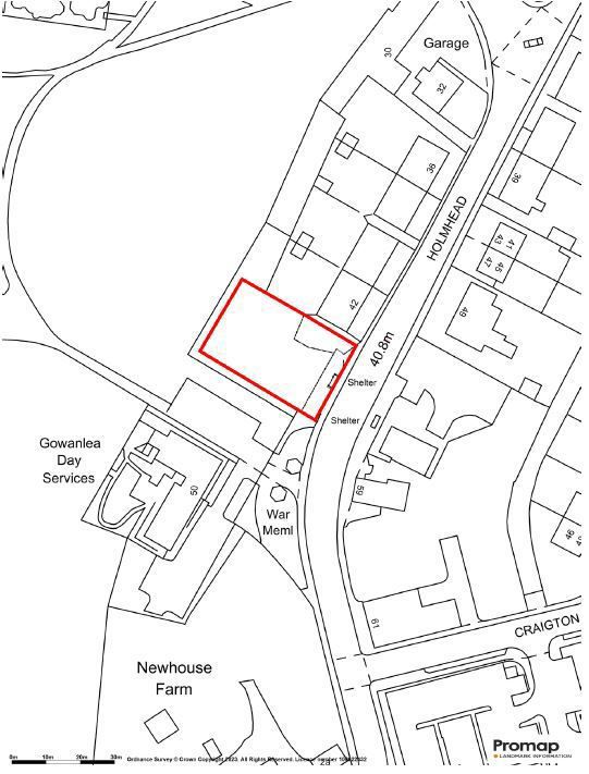 Land to let in 44-48, Holmhead, Kilbirnie KA25, £12,000 pa