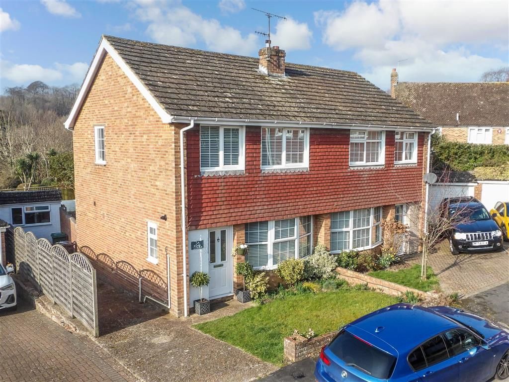 3 bed semi-detached house for sale in Highview Avenue North, Patcham, Brighton, East Sussex BN1, £363,500