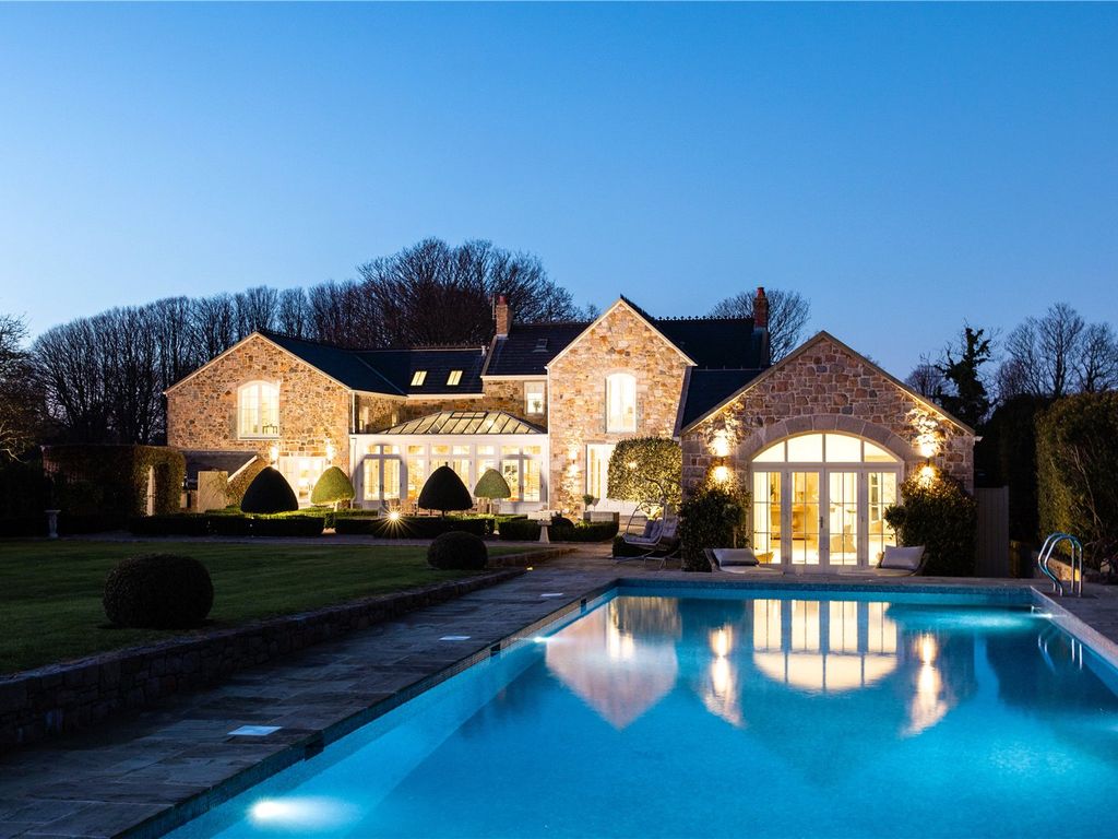 5 bed detached house for sale in Princes Tower Road, St. Saviour, Jersey JE2, £7,500,000