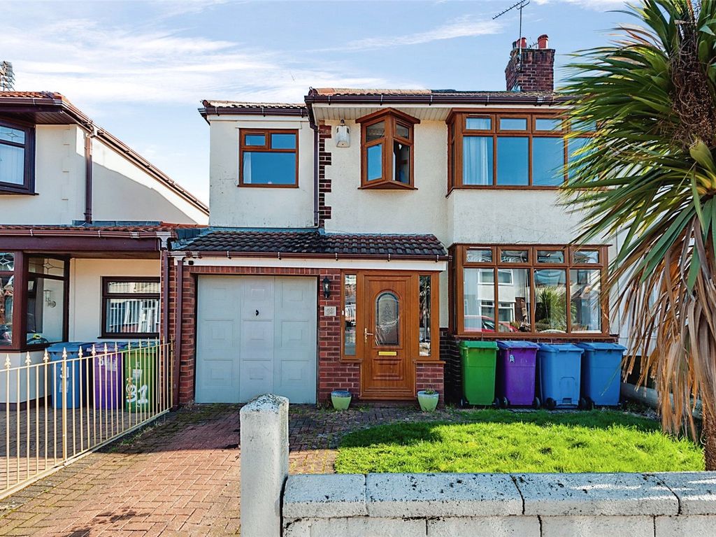 4 bed semi-detached house for sale in Padstow Road, Liverpool, Merseyside L16, £350,000