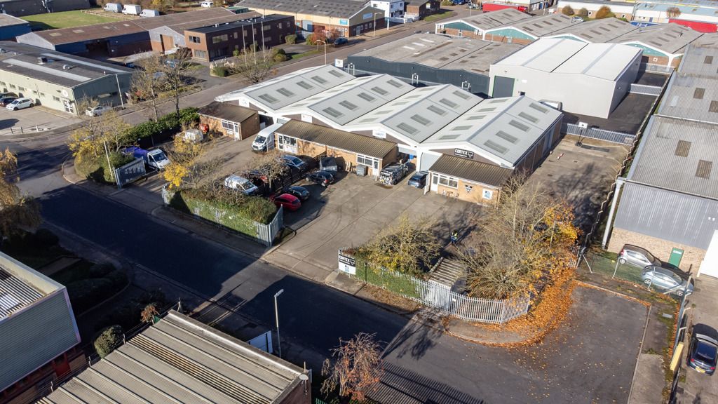Light industrial to let in 9 & 11 Tyne Road, Sandy, Bedfordshire SG19, £32,655 pa