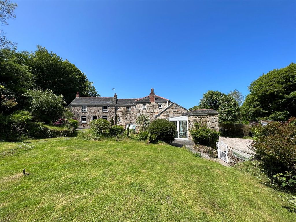 5 bed detached house for sale in Cucurrian, Ludgvan, Penzance TR20, £895,000