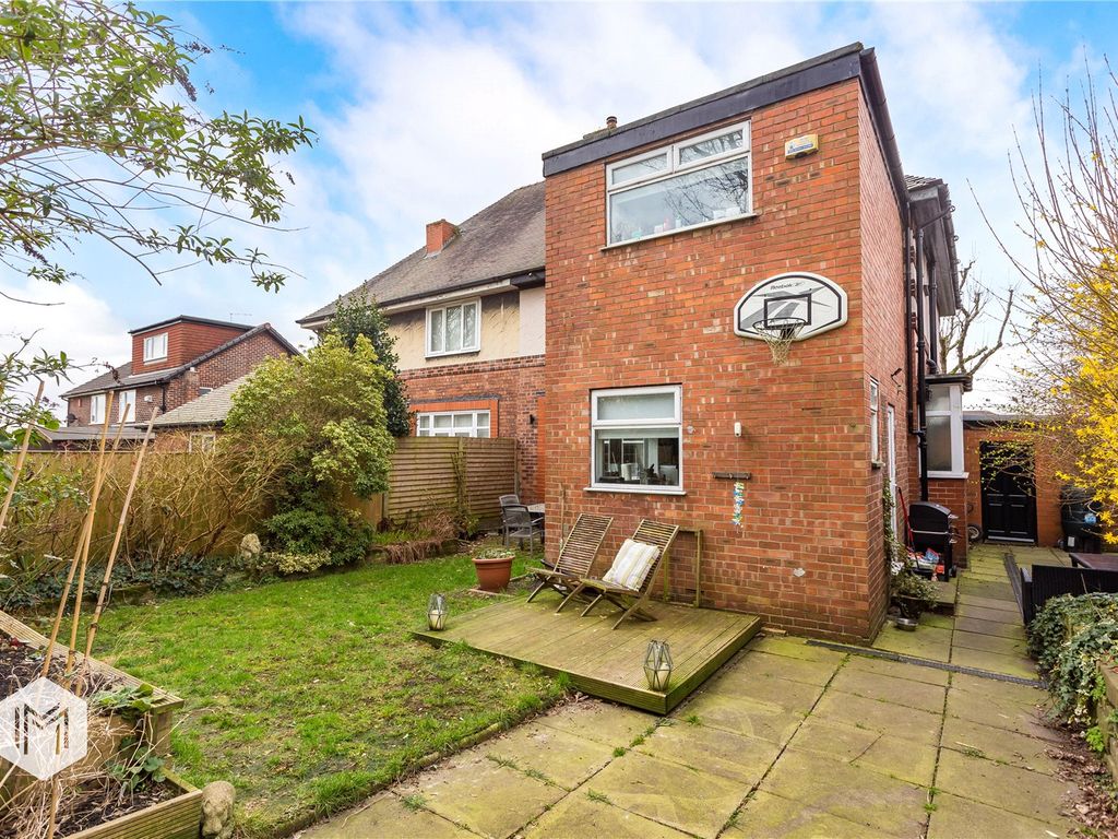 4 bed semi-detached house for sale in Old Clough Lane, Worsley, Manchester M28, £380,000