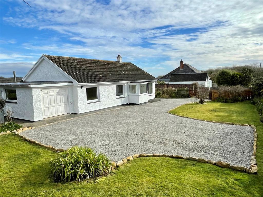 3 bed detached bungalow for sale in Trevothen, Coverack, Helston TR12, £550,000