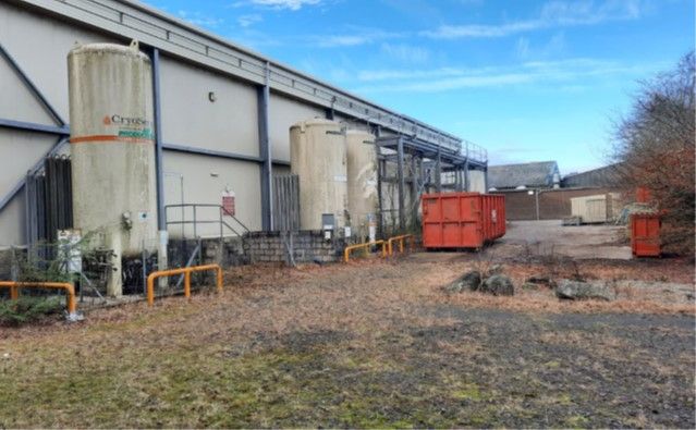 Light industrial to let in Woodside Road, Letham DD8, £18,500 pa