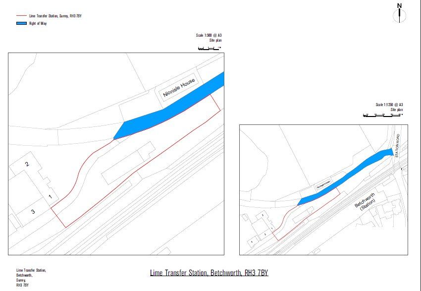 Land for sale in Station Road, Betchworth, Surrey RH3, £380,000