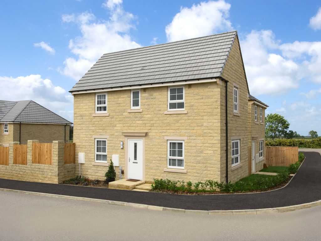 New home, 3 bed semi-detached house for sale in "Moresby" at Cumeragh Lane, Whittingham, Preston PR3, £244,000