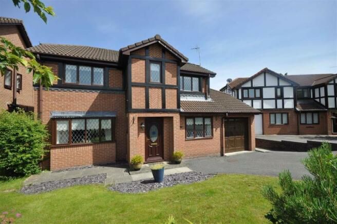 4 bed detached house for sale in Gardd Eithin, Northop Hall, Mold CH7, £350,000