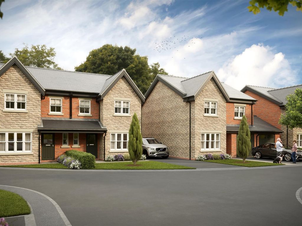 New home, 4 bed semi-detached house for sale in The Roddlesworth, Abbey Court, Abbey Village, Chorley PR6, £349,995