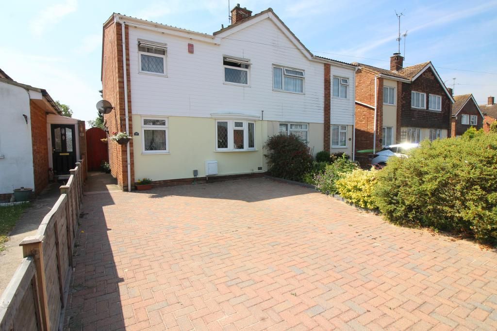 3 bed semi-detached house for sale in Norman Road, Barton Le Clay, Bedfordshire MK45, £350,000