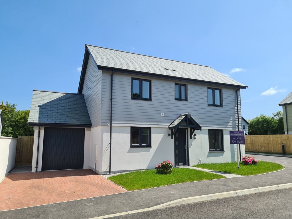 New home, 3 bed detached house for sale in The Mews, Goonhavern TR4, £450,000