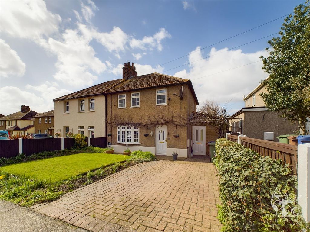 3 bed semi-detached house for sale in Lytton Road, Grays RM16, £400,000