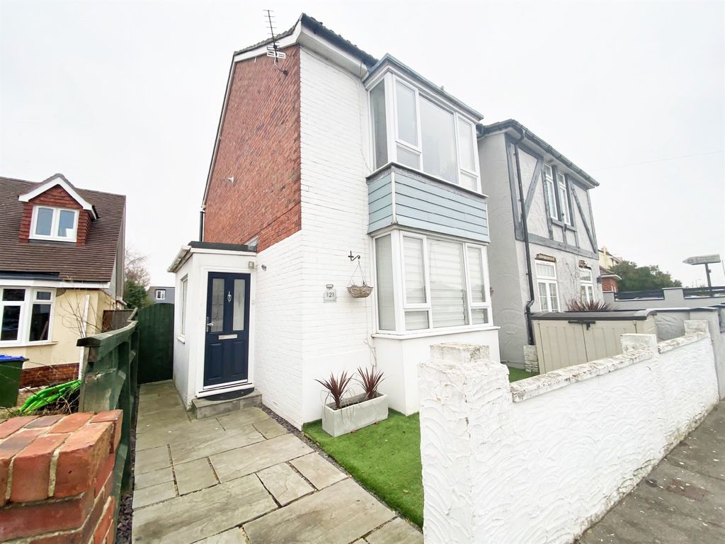 3 bed semi-detached house for sale in White Hart Lane, Portchester, Fareham PO16, £340,000