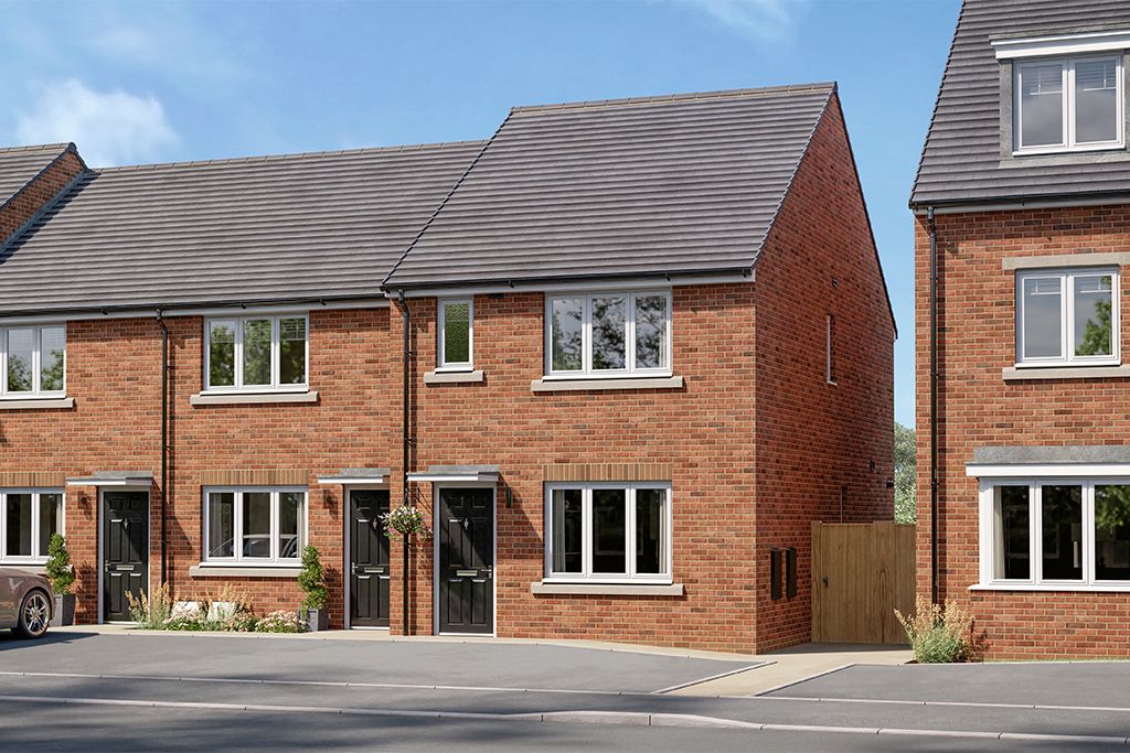 New home, 3 bed property for sale in "The Knightsbridge" at Welsh Road, Garden City, Deeside CH5, £229,995