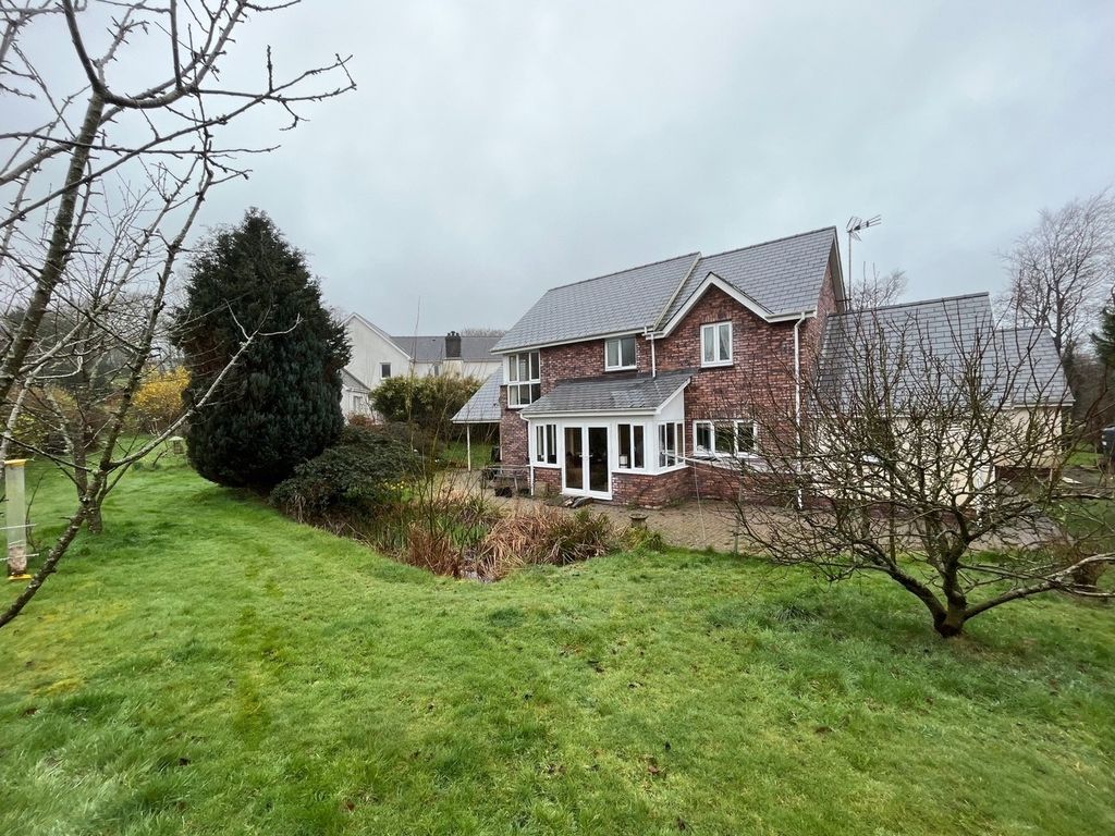 4 bed detached house for sale in Pontgarreg, Llandysul SA44, £495,000