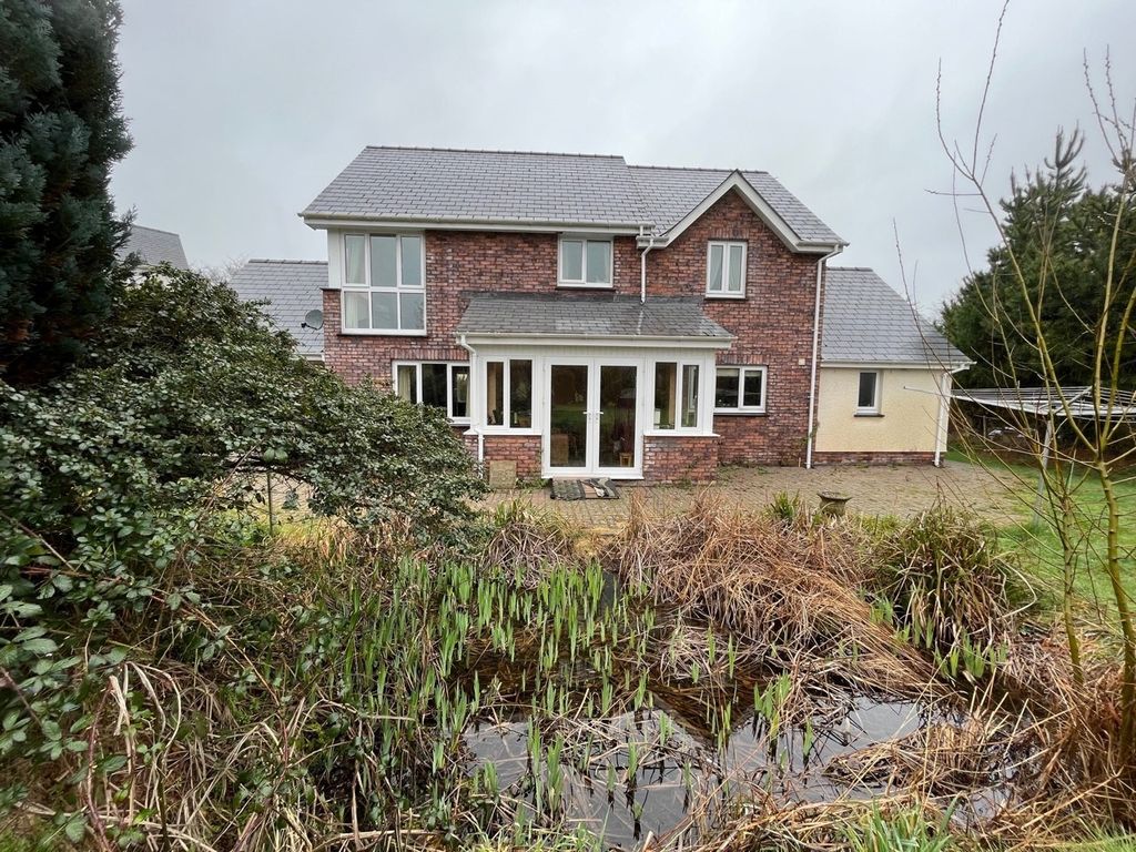 4 bed detached house for sale in Pontgarreg, Llandysul SA44, £495,000