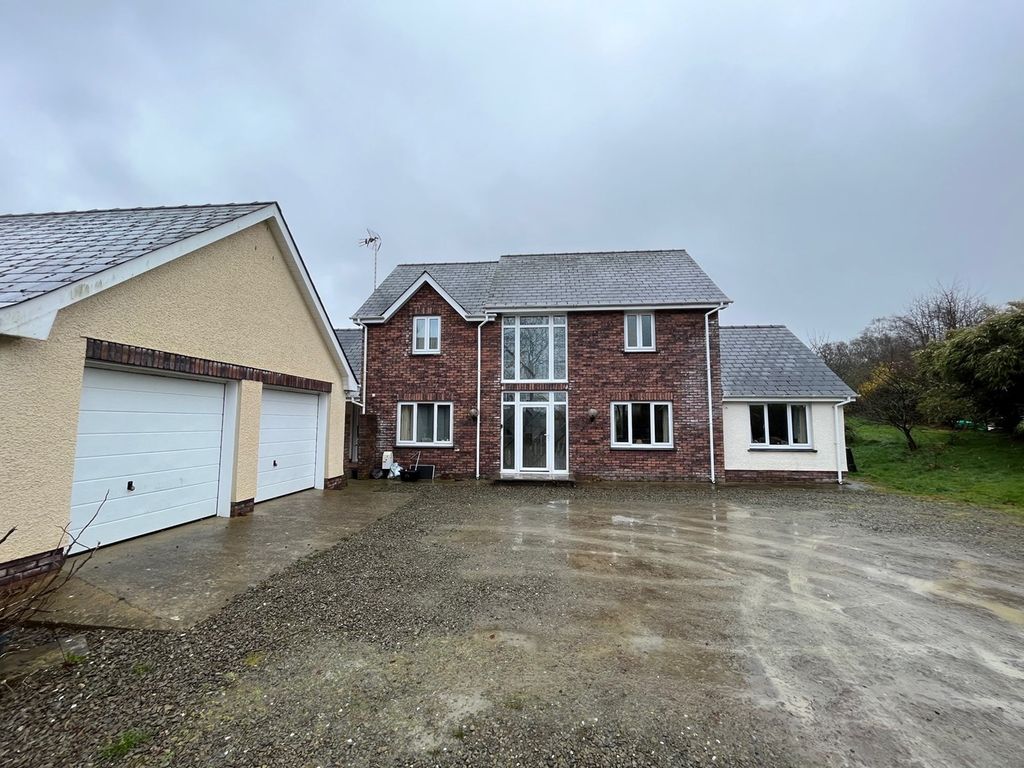 4 bed detached house for sale in Pontgarreg, Llandysul SA44, £495,000