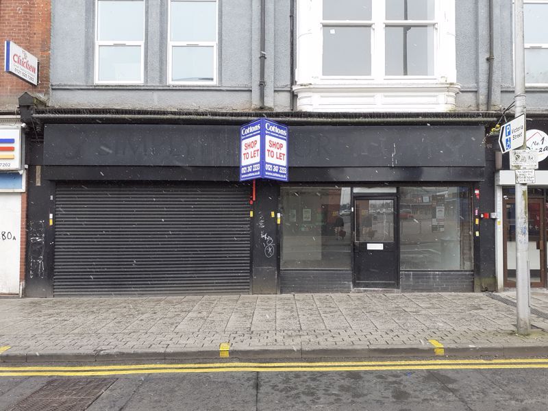 Commercial property to let in High Street, West Bromwich B70, £21,500 pa
