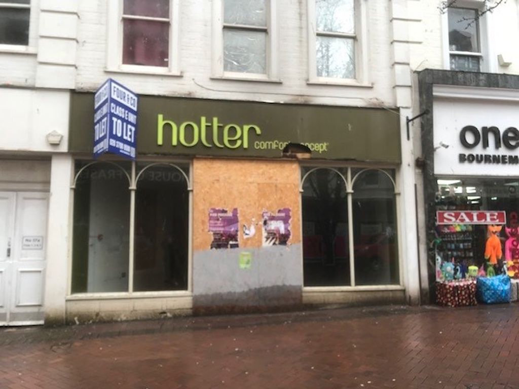 Retail premises to let in Old Christchurch Road, Bournemouth BH1, £60,000 pa