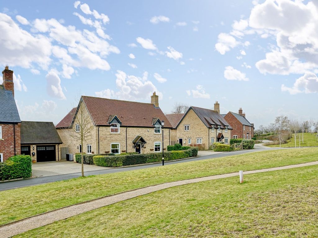 5 bed detached house for sale in The Green, Brington, Huntingdon PE28, £700,000