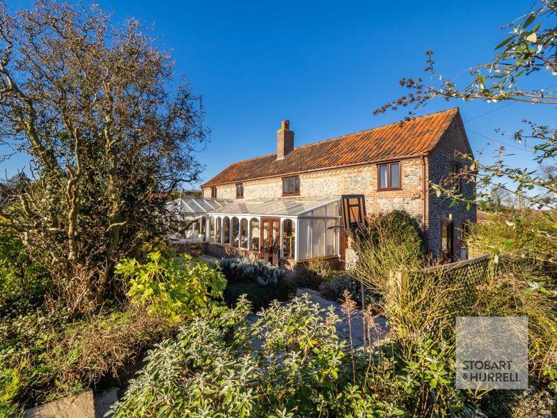 4 bed detached house for sale in Bridge Farm House, Elderton Lane, Antingham, North Walsham, Norfolk NR28, £750,000