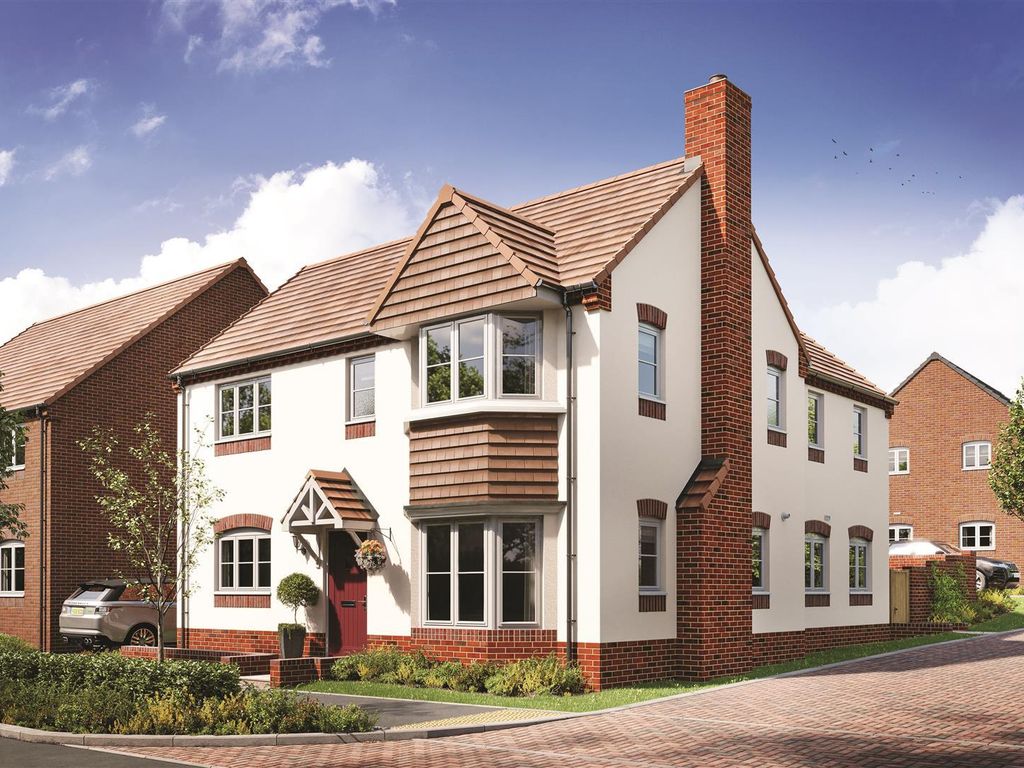 New home, 4 bed detached house for sale in Platinum Way, Pickford Green, Allesley CV5, £499,995