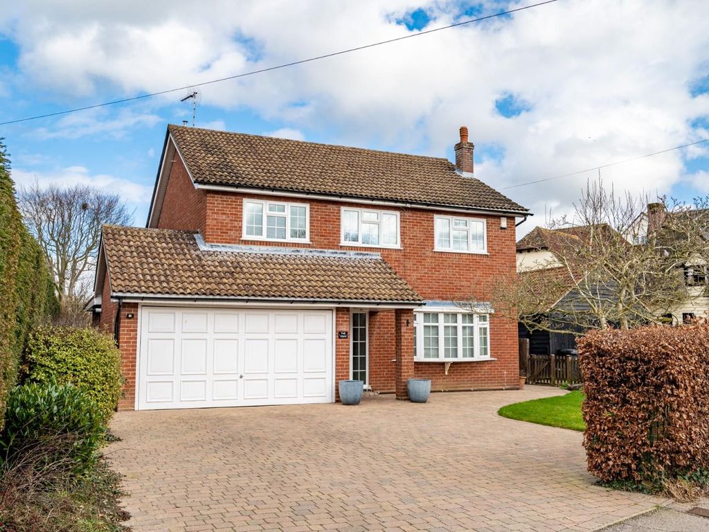 4 bed detached house for sale in High Street, Stebbing, Dunmow CM6, £725,000