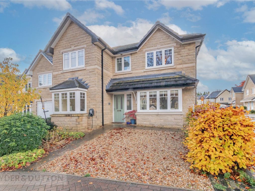 4 bed detached house for sale in Weavers Mill Way, New Mill, Holmfirth, West Yorkshire HD9, £410,000