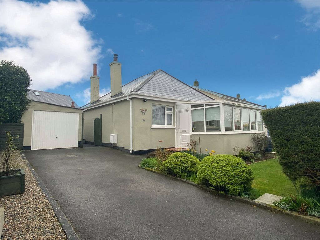 2 bed bungalow for sale in West View Road, Bere Alston, Yelverton PL20, £350,000