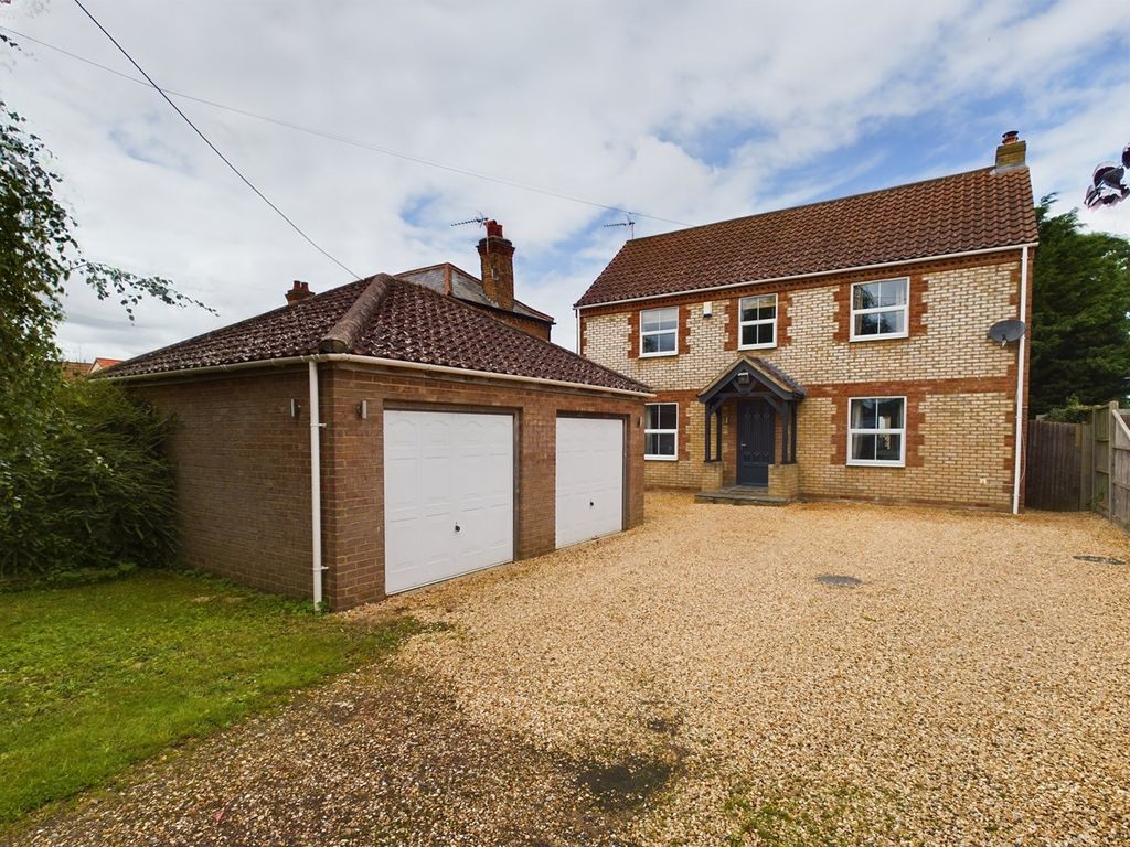 4 bed detached house for sale in The Drove, Barroway Drove, Downham Market PE38, £470,000