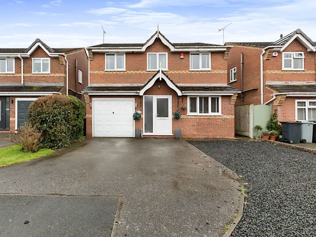 4 bed detached house for sale in Rookery Close, Ettiley Heath, Sandbach CW11, £400,000