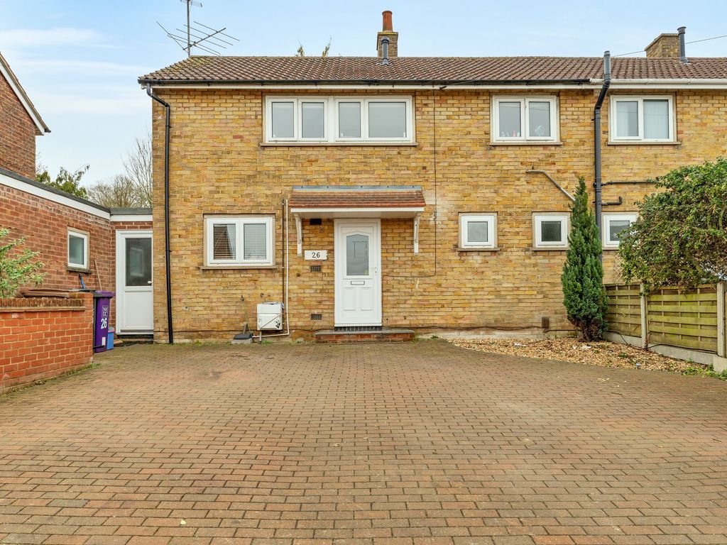 3 bed semi-detached house for sale in Newman Avenue, Royston SG8, £355,000