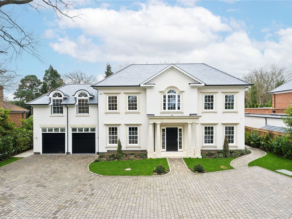 New home, 6 bed detached house for sale in Onslow Road, Burwood Park, Walton-On-Thames, Surrey KT12, £4,250,000