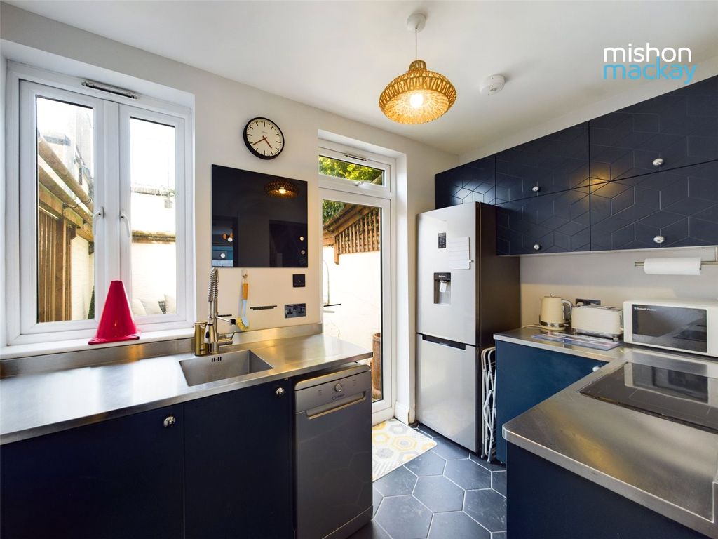 2 bed terraced house for sale in George Street, Brighton, East Sussex BN2, £450,000