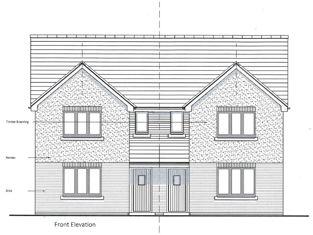 New home, 3 bed semi-detached house for sale in Adj To Maes Curig, Llangurig, Llanidloes, Powys SY18, £259,000