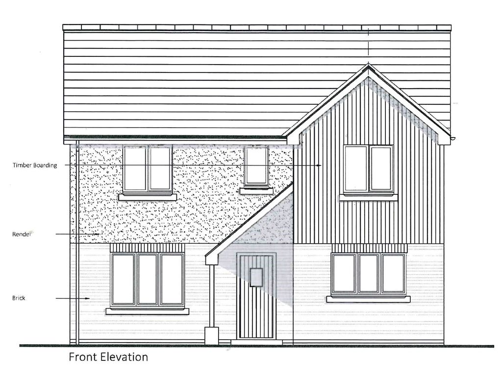 New home, 3 bed semi-detached house for sale in Adj To Maes Curig, Llangurig, Llanidloes, Powys SY18, £259,000
