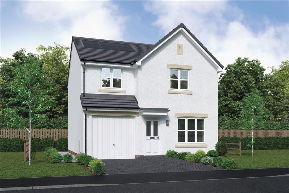 New home, 4 bed detached house for sale in "Leawood" at Lennie Cottages, Craigs Road, Edinburgh EH12, £485,000