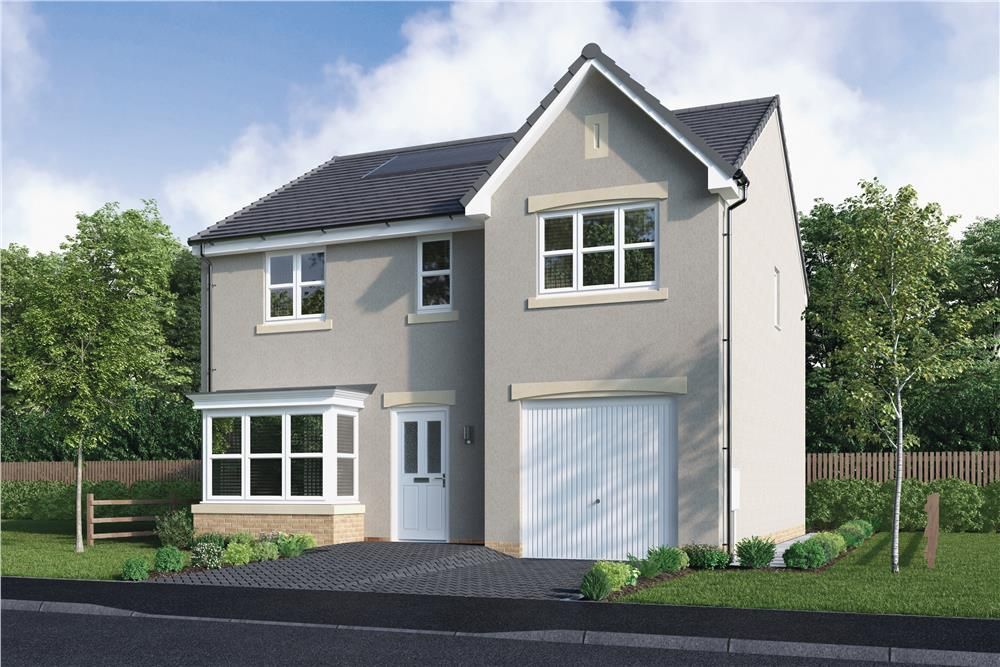 New home, 4 bed detached house for sale in "Maplewood" at Lennie Cottages, Craigs Road, Edinburgh EH12, £540,000