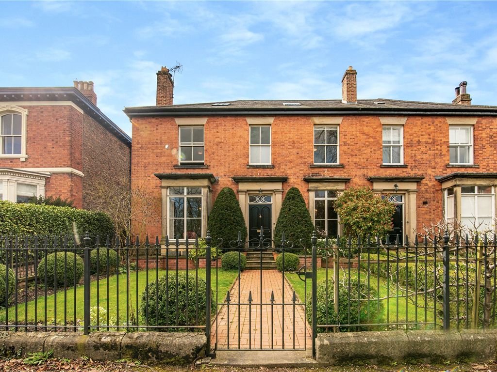 6 bed semi-detached house for sale in The Crescent, Ripon, North Yorkshire HG4, £925,000
